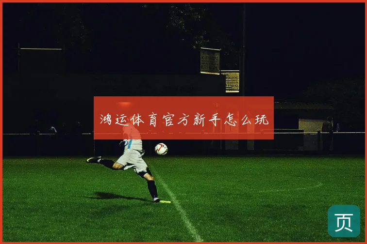 鸿运体育官方新手怎么玩